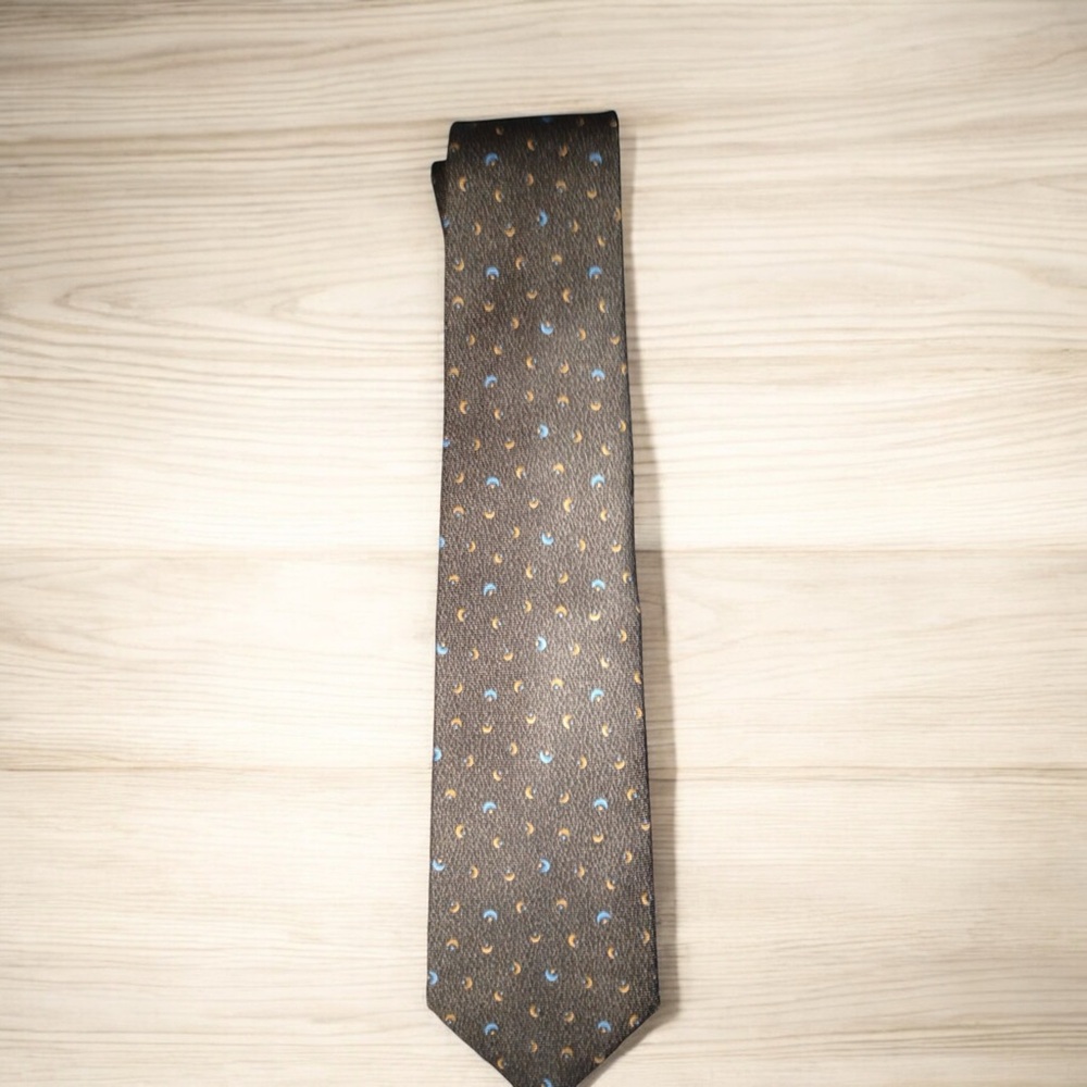 Designer Bvlgari Bulgari silk tie NEW